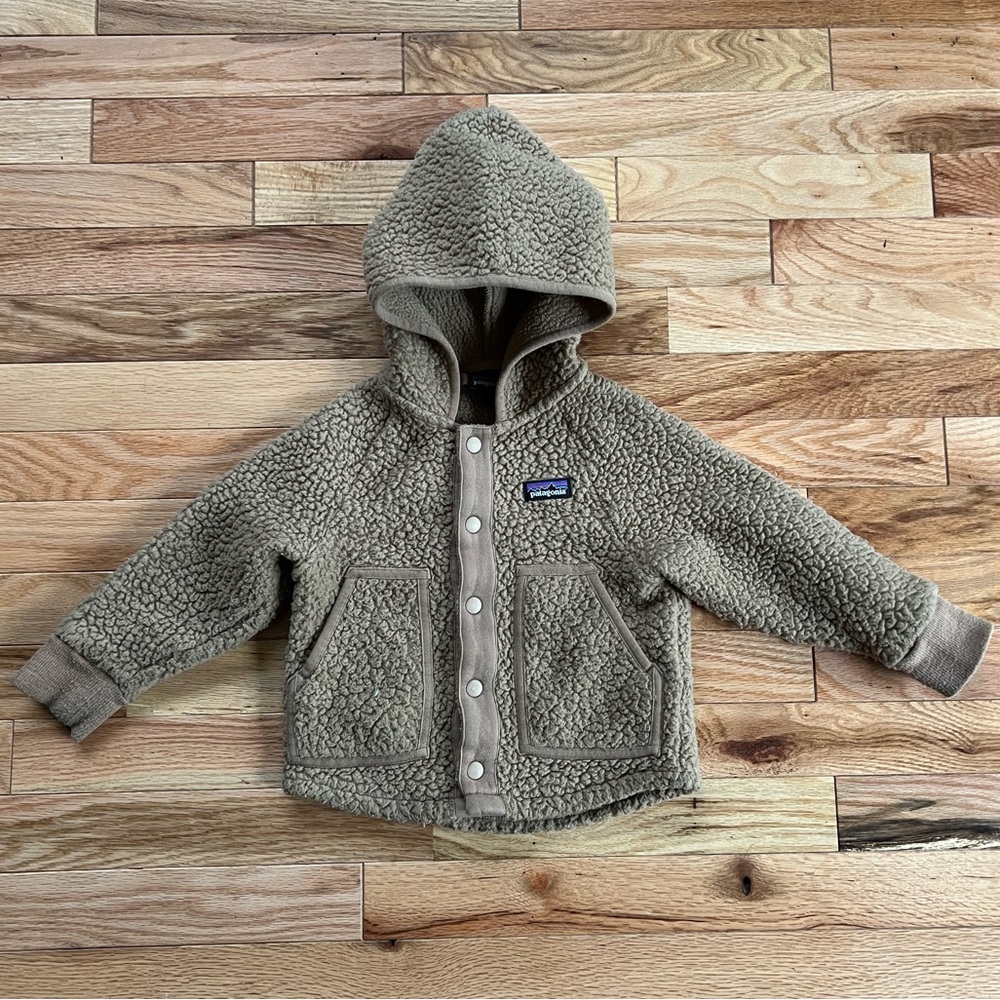 2T Patagonia Toddlers Retro Pile Fleece Jacket